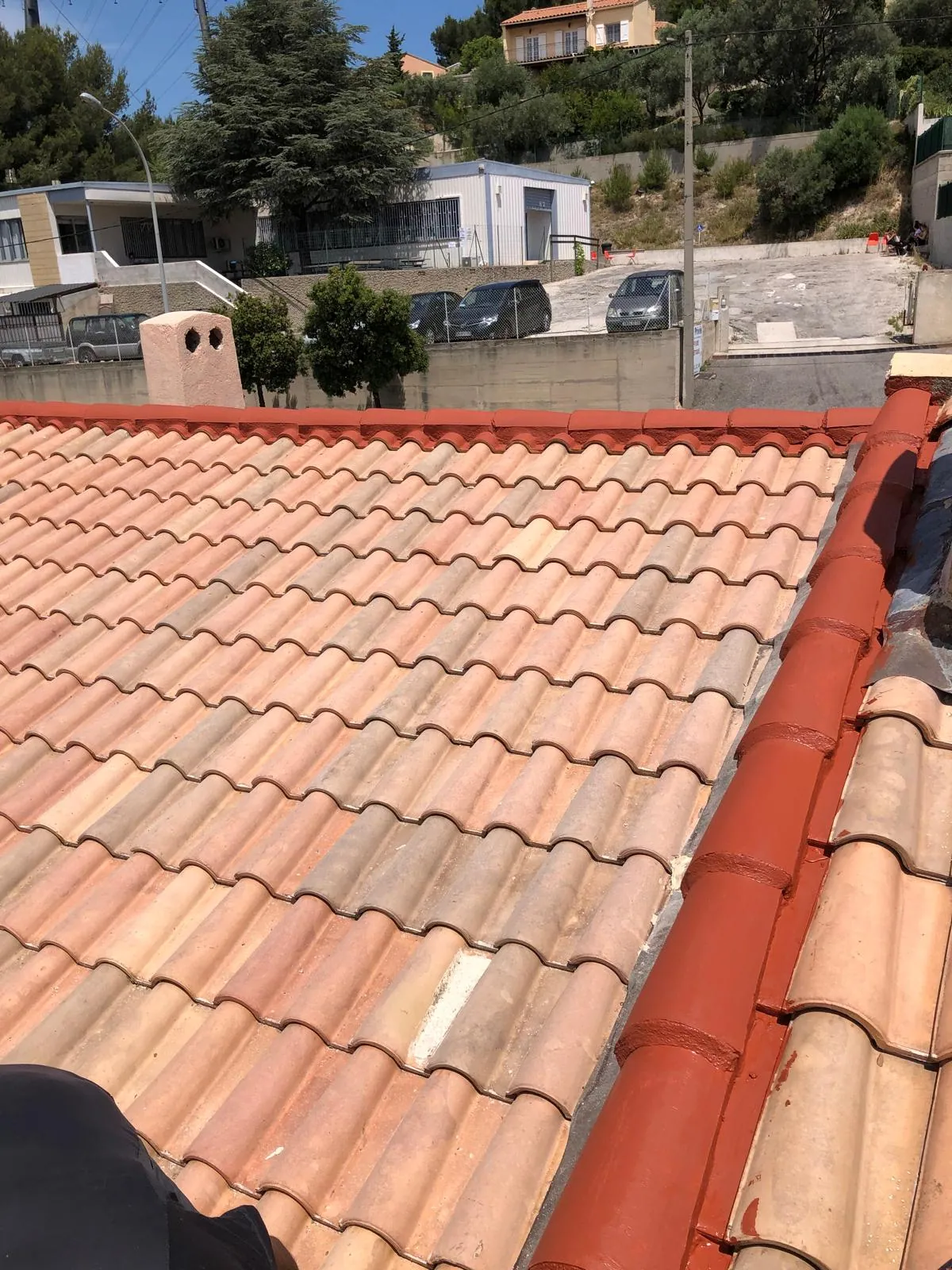 Chantier de couverture en Gironde