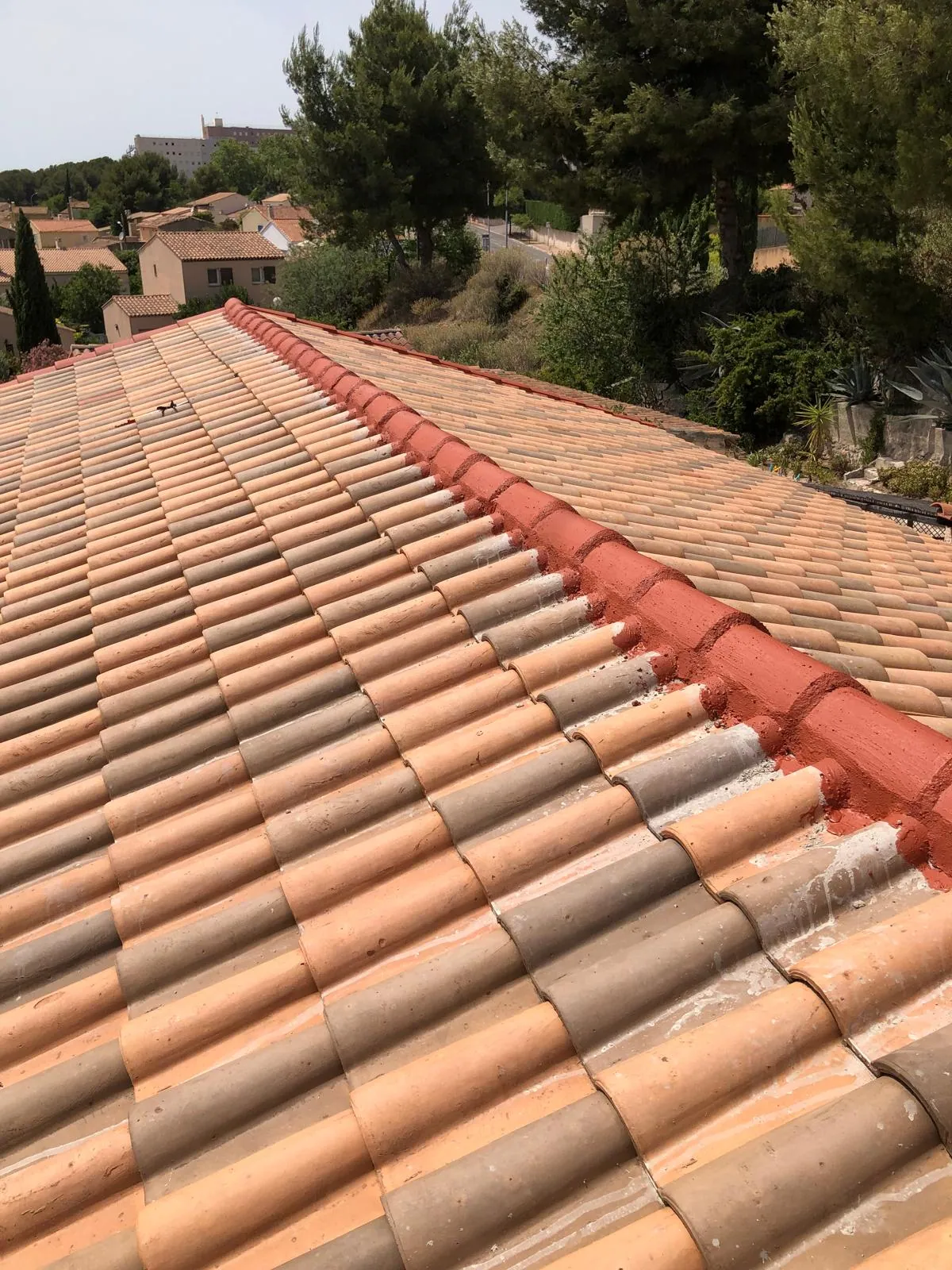 Chantier de couverture en Gironde