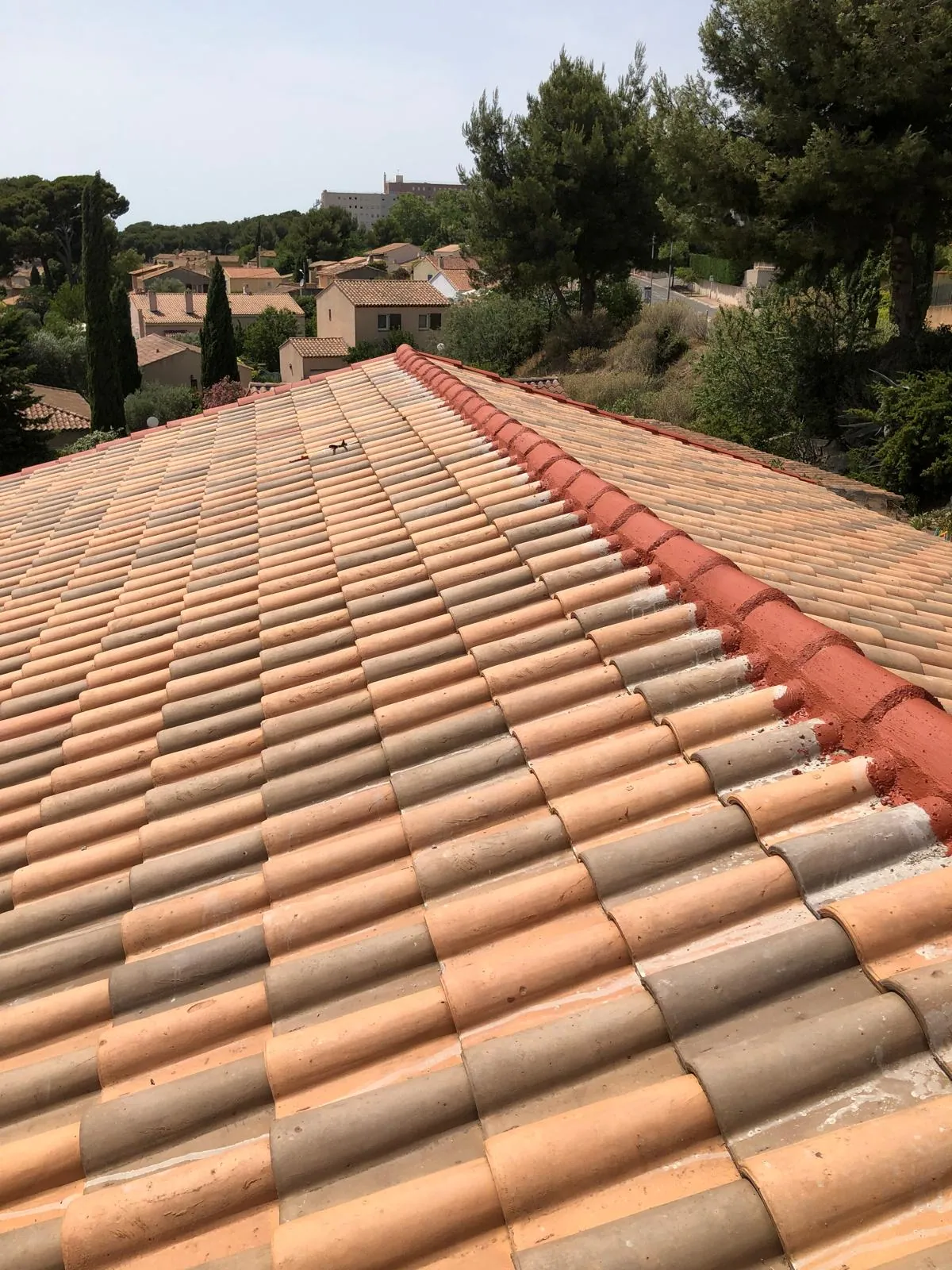 Chantier de couverture en Gironde