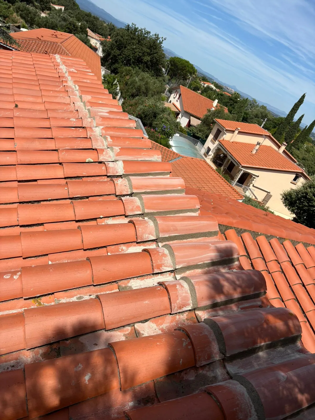 Chantier de couverture en Gironde