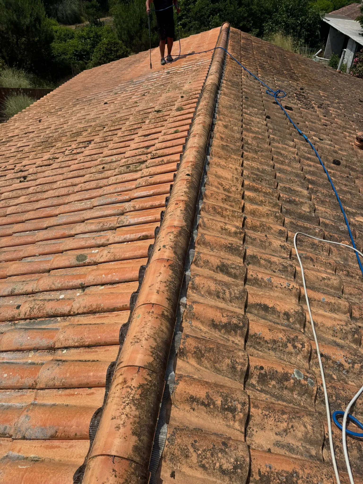 Chantier de couverture en Gironde