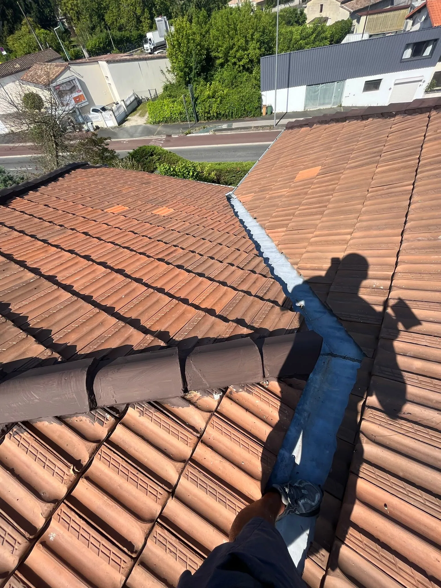 Chantier de couverture en Gironde