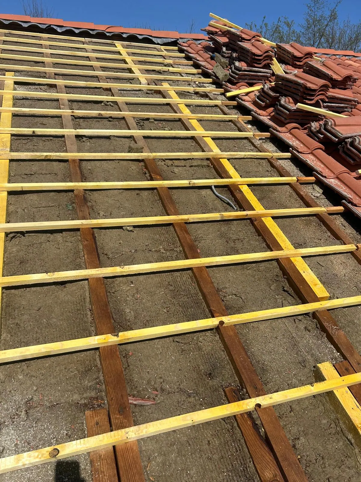 Chantier de couverture en Gironde