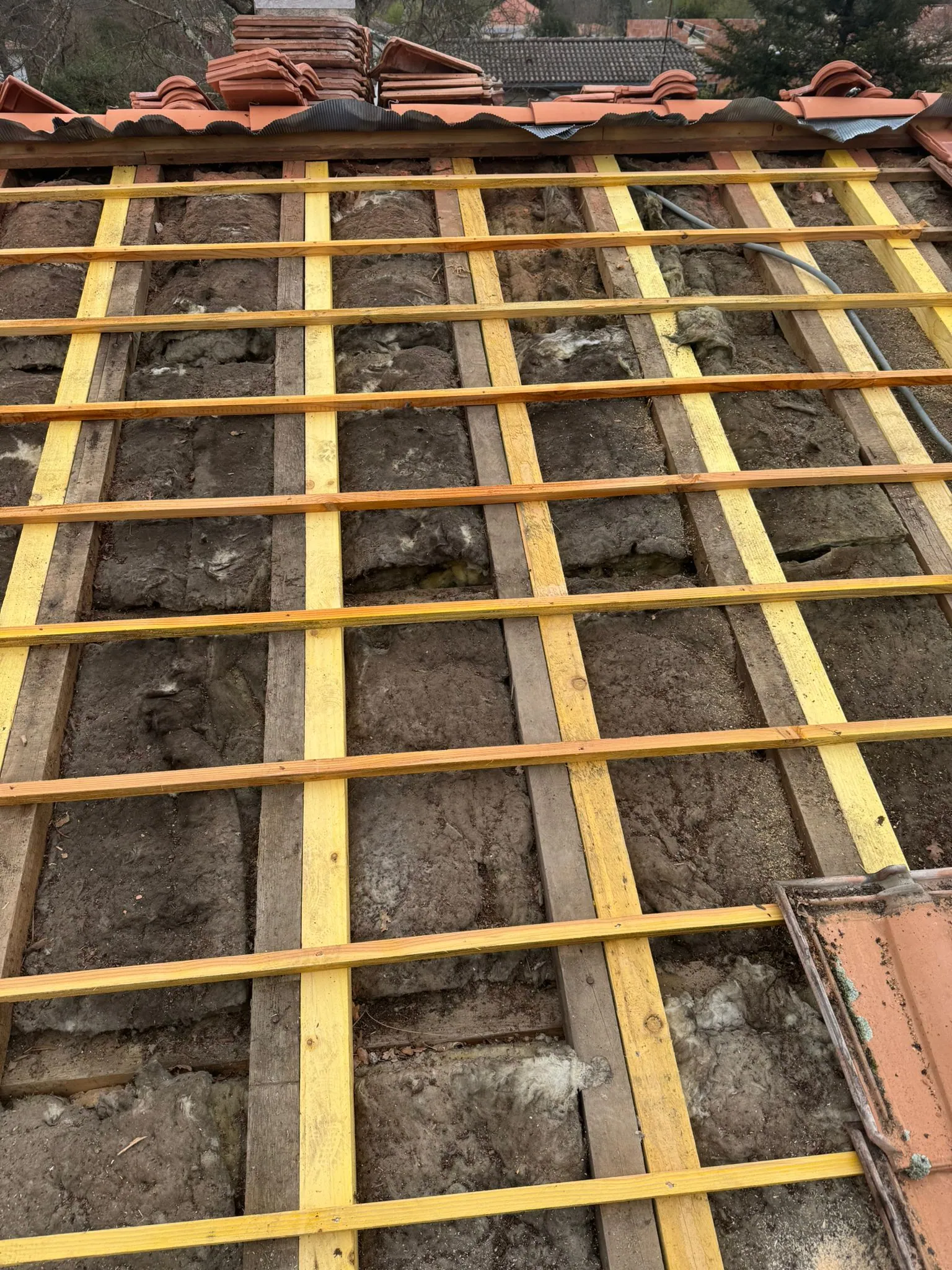 Chantier de couverture en Gironde