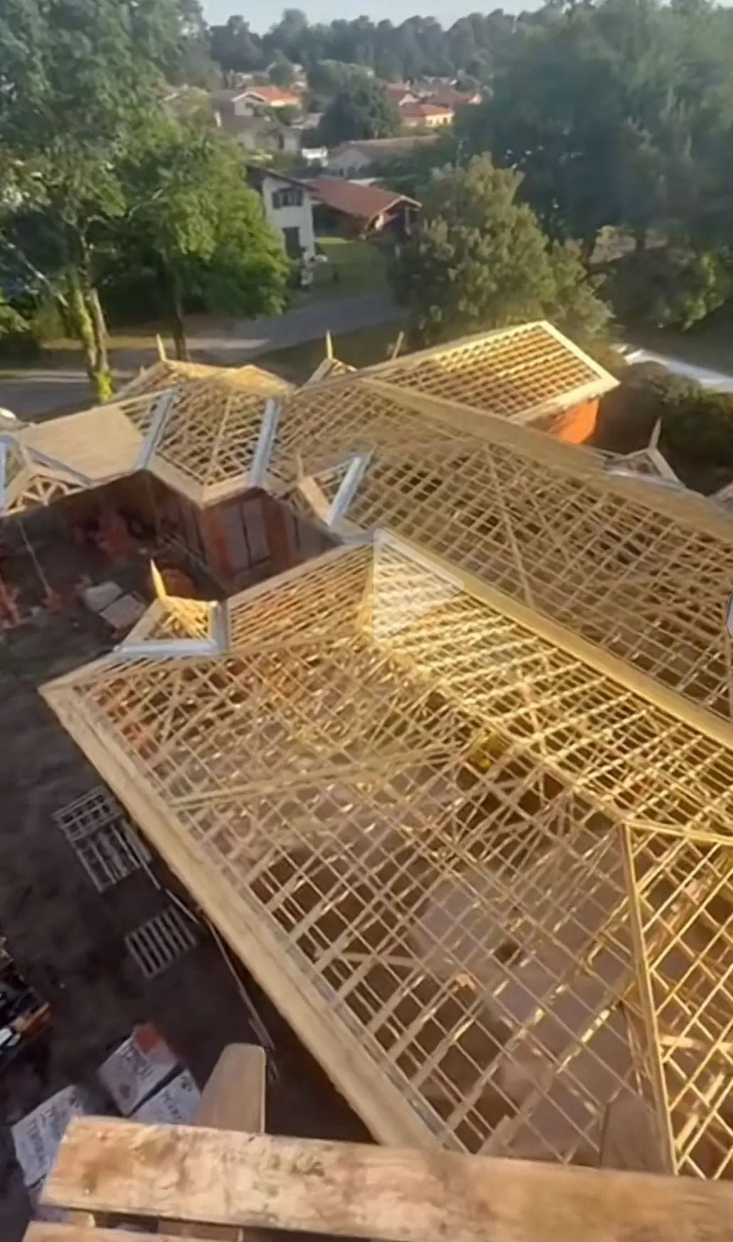 Chantier de couverture en Gironde