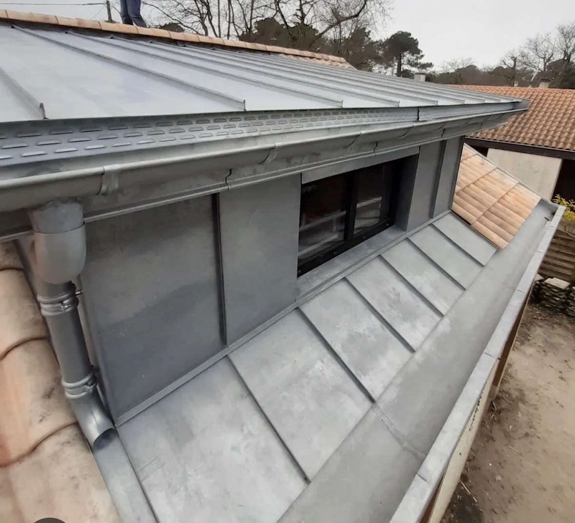 Chantier de couverture en Gironde